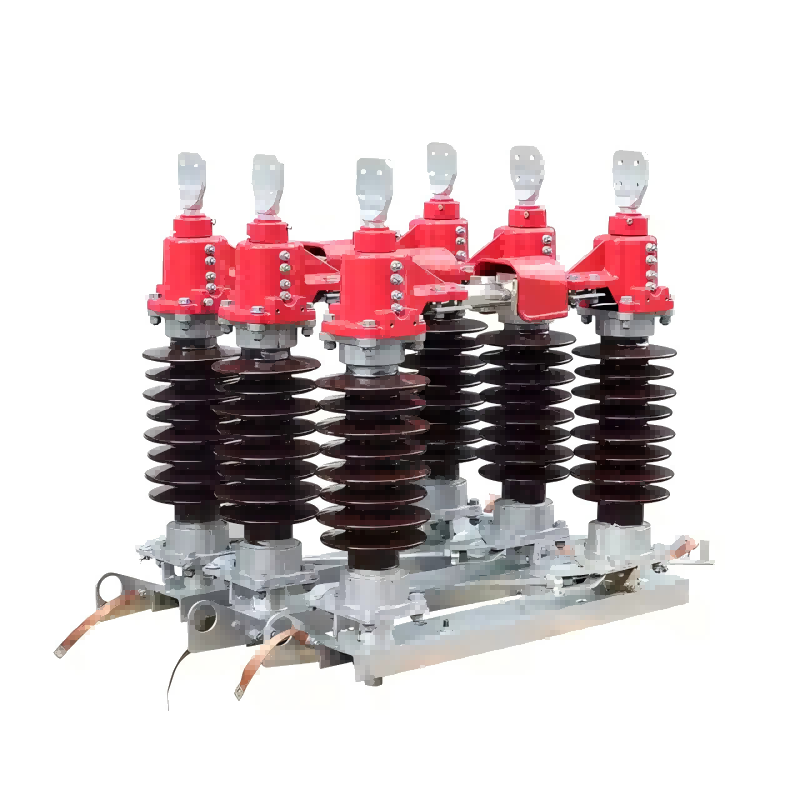 GW4 35KV Вертикално работење на отворено вертикален прекинувач за исклучување на три фази